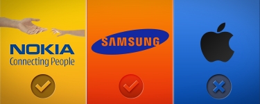 A profit surge for Nokia and Samsung, while Apple disappoints